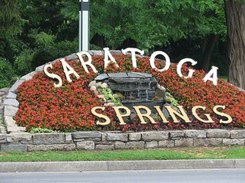 saratoga springs new york sign