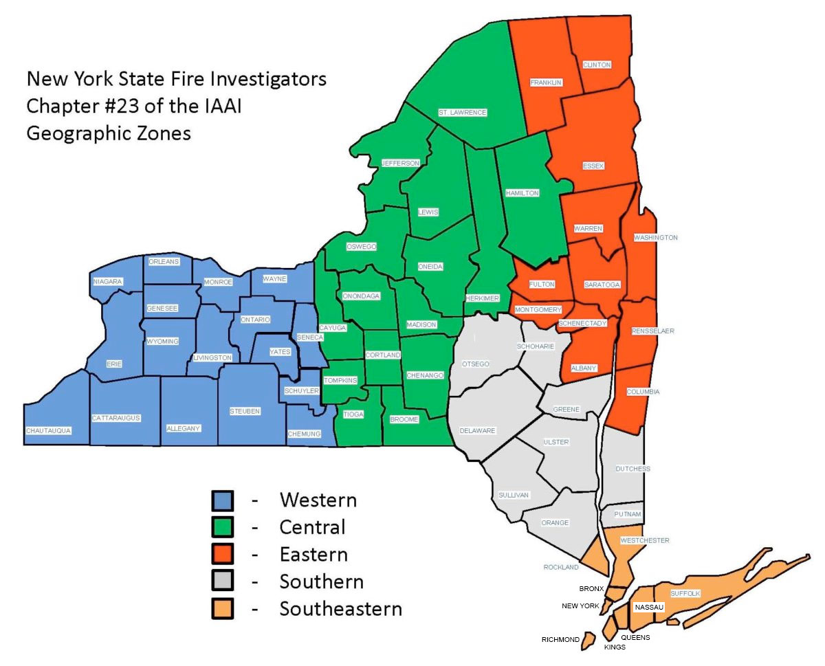 New York Zone Map